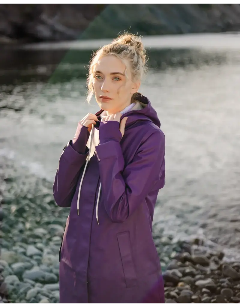 Mernini The Mernini Raincoat Purple Rain | Classic 48" Length