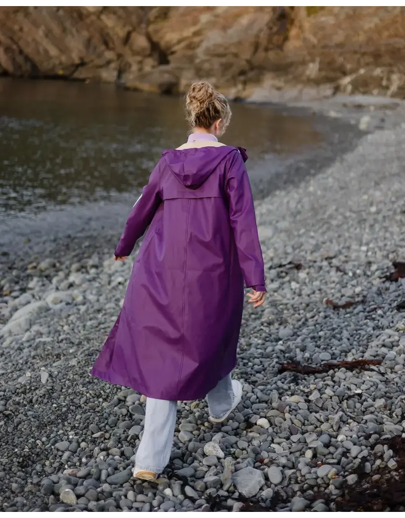 Mernini The Mernini Raincoat Purple Rain | Classic 48" Length