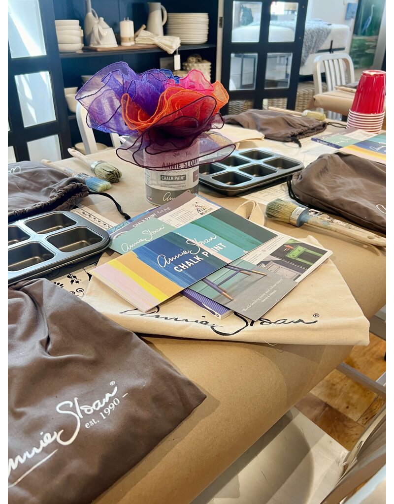 3-5 Person PRIVATE GROUP BOOKING WORKSHOP | Creative Paint Techniques Level 1 with Chalk Paint by Annie Sloan - Tuesday, July 29 2025 11am-2:30pm