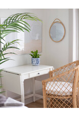 Natural Rattan Framed Mirror