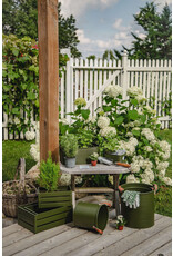 Green Metal Crates