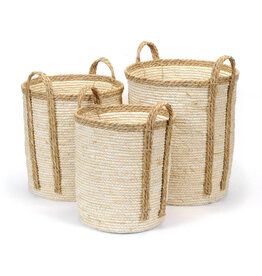 Tall Straw Hampers