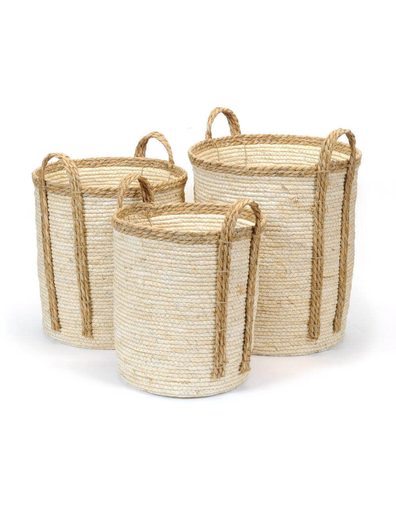 Tall Straw Hampers