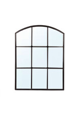Metal Framed Window Mirror