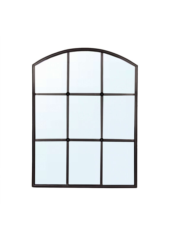 Metal Framed Window Mirror