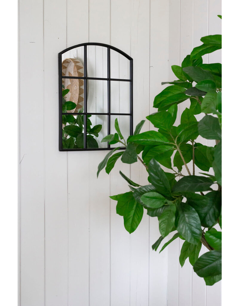 Metal Framed Window Mirror