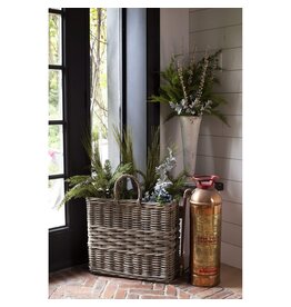 Rattan Basket with Handles