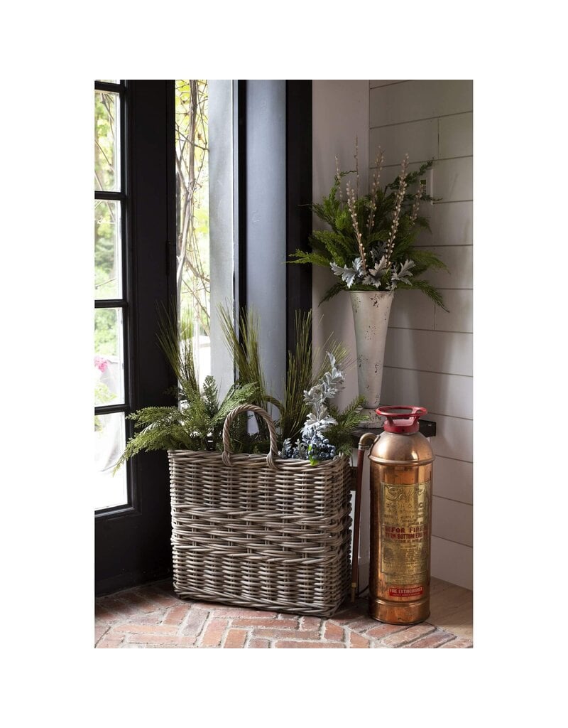 Rattan Basket with Handles