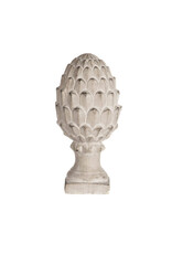 Cement Artichoke with Square Base