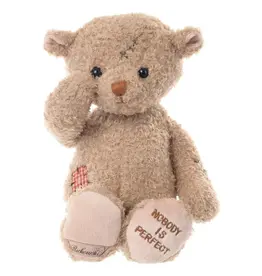 Bukowski Bears Nobody is Perfect Teddy Bear Bukowski Bears