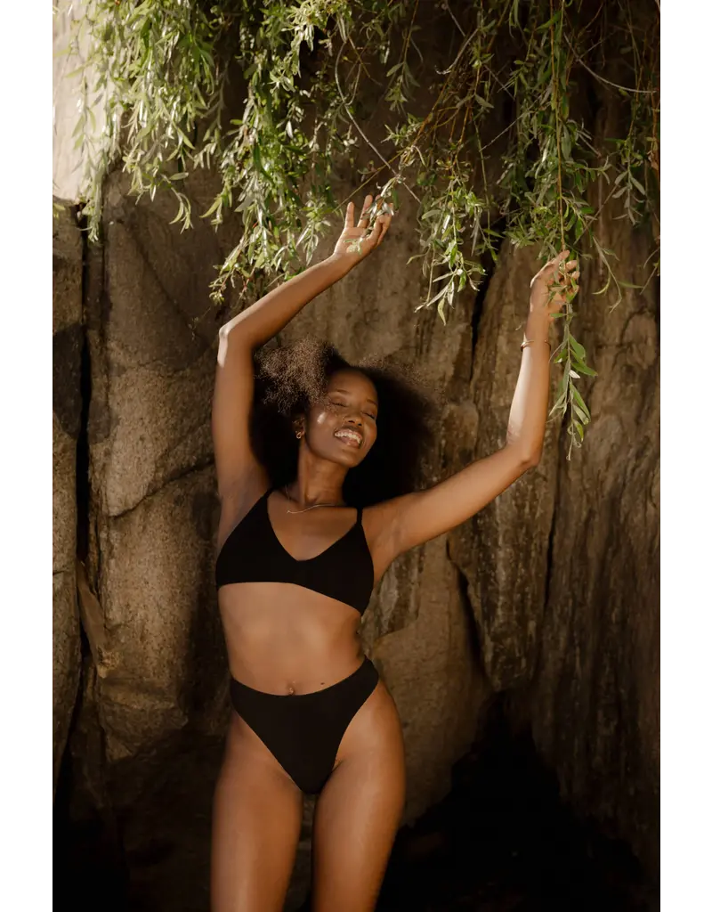 huha Triangle Bra Mineral Bras by huha | Black