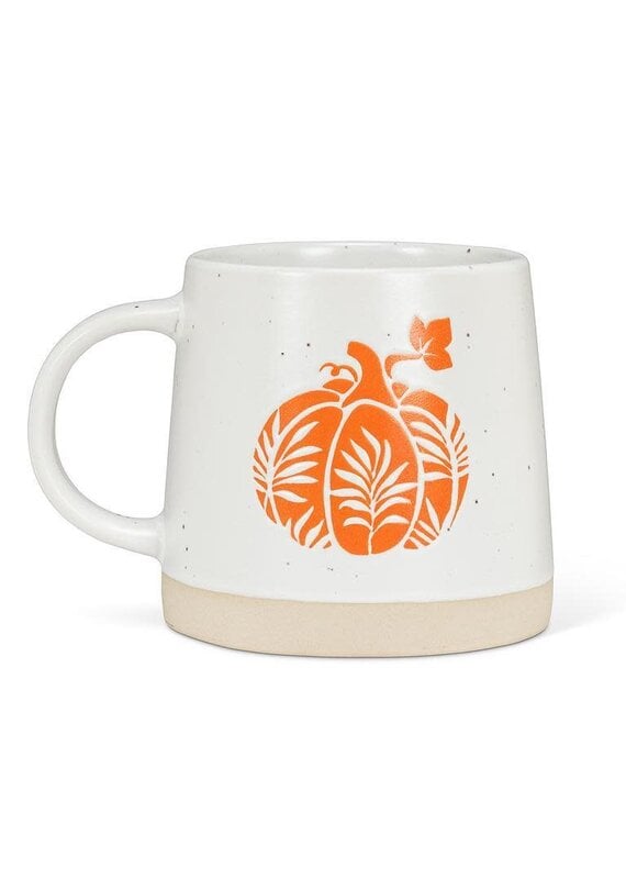 Abbott Collection Stoneware Pumpkin Mug