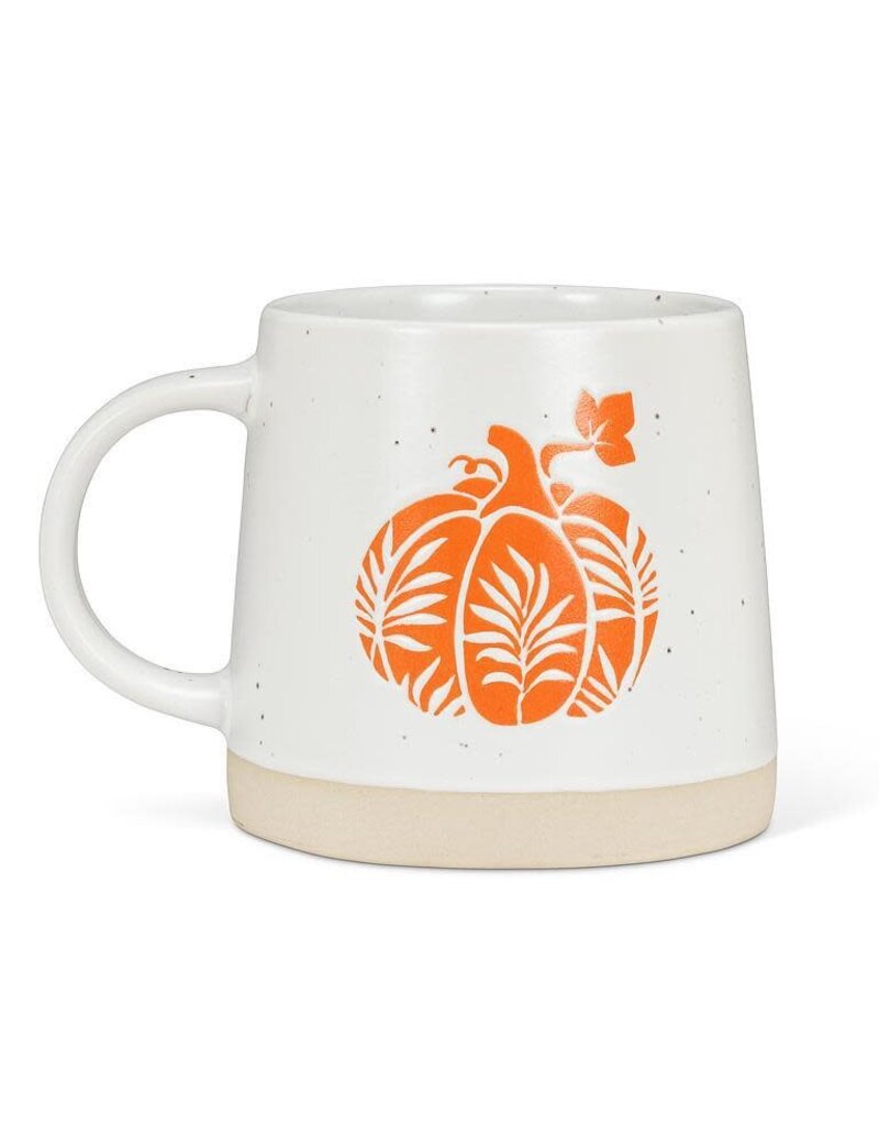 Abbott Collection Stoneware Pumpkin Mug