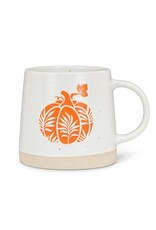 Abbott Collection Stoneware Pumpkin Mug