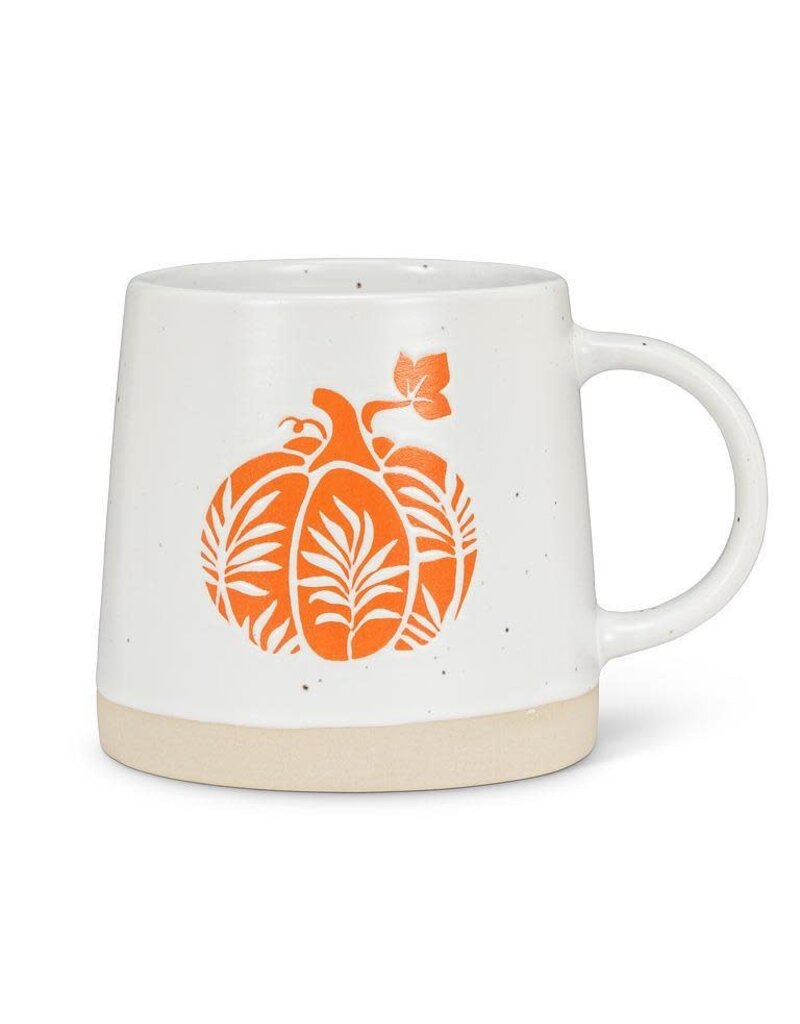 Abbott Collection Stoneware Pumpkin Mug