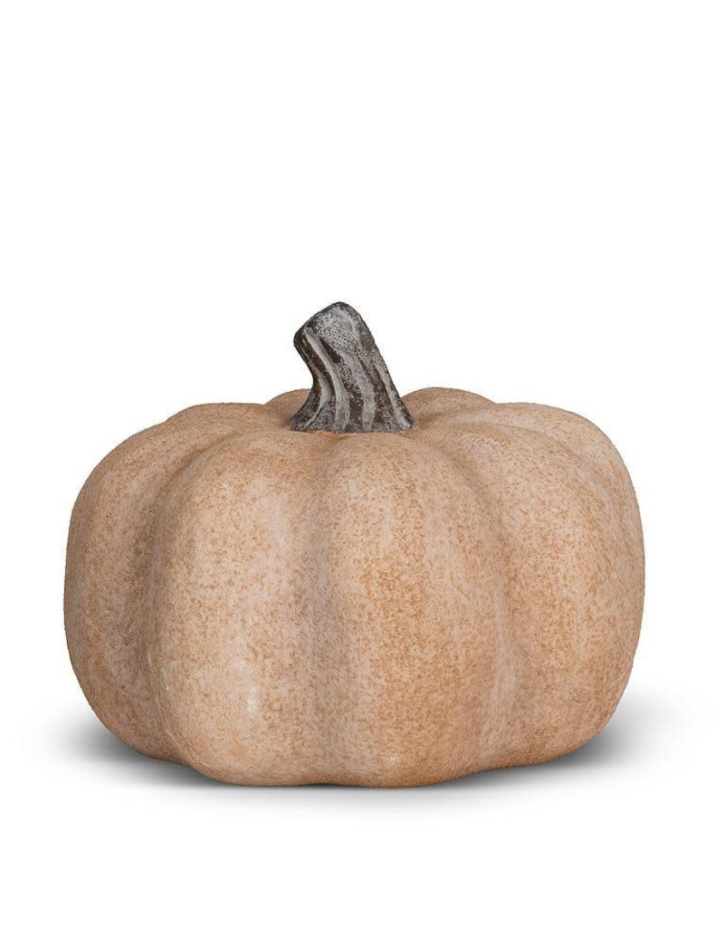 Abbott Collection Small Pumpkin White Washed Orange
