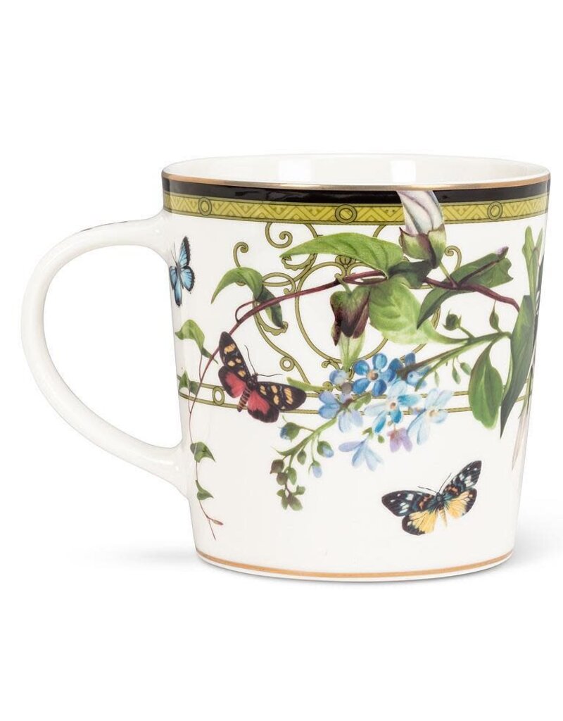 Abbott Collection Butterfly Garden Mug