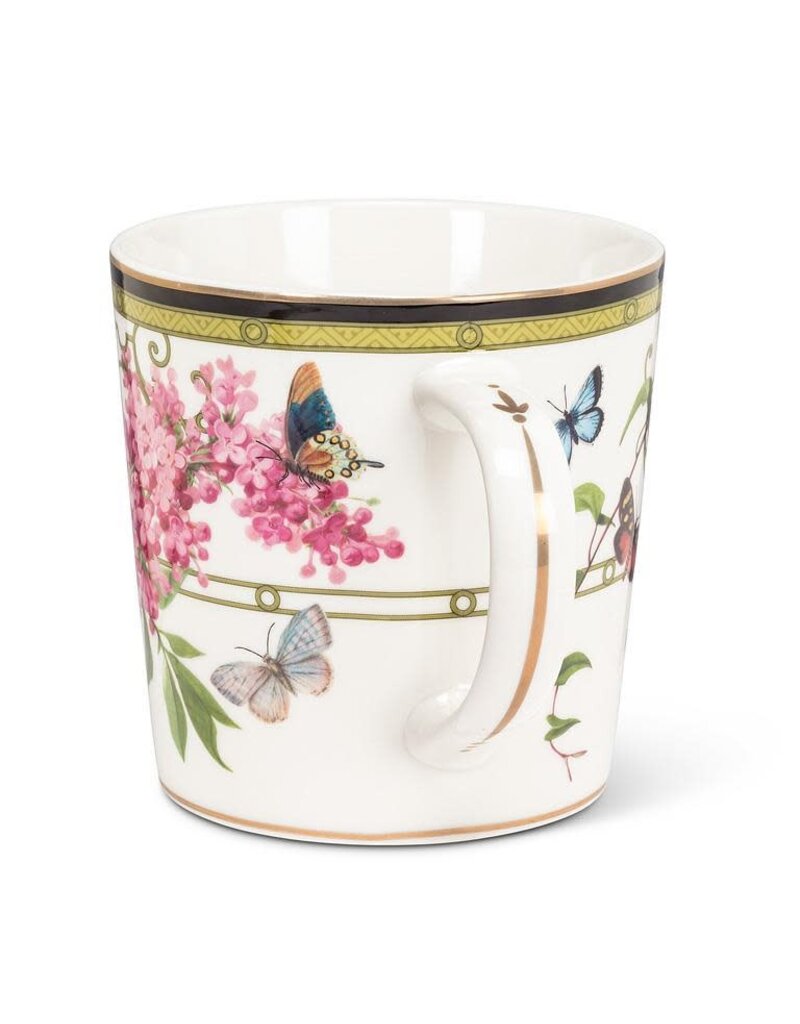 Abbott Collection Butterfly Garden Mug