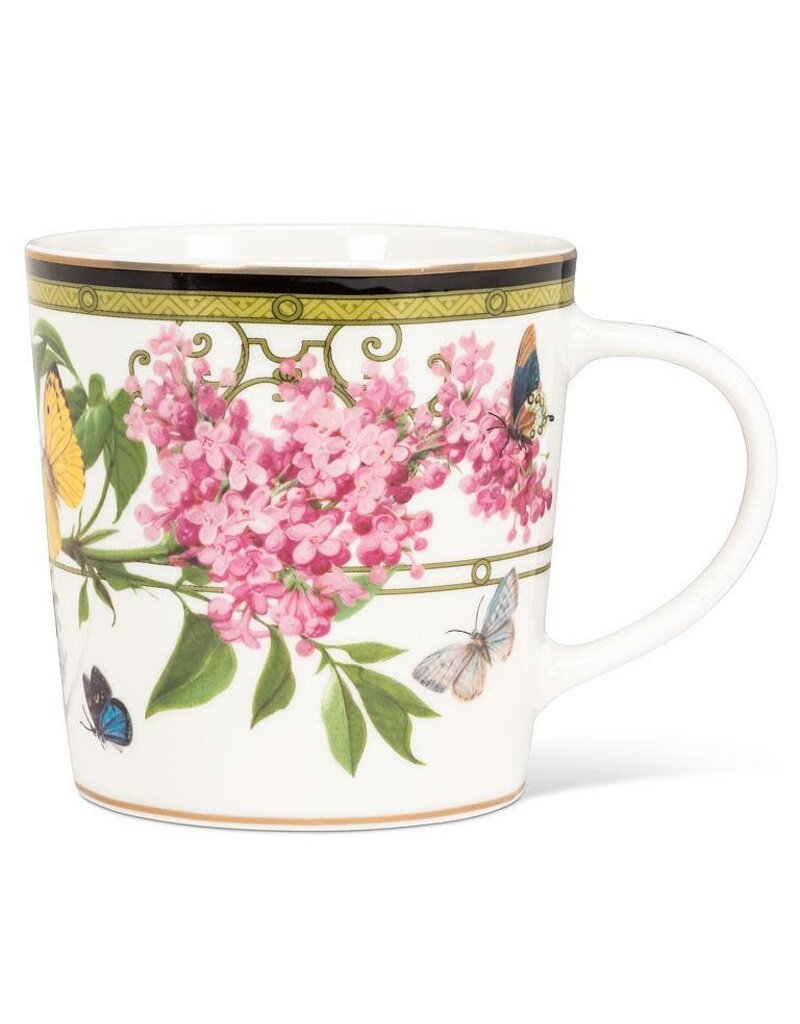 Abbott Collection Butterfly Garden Mug