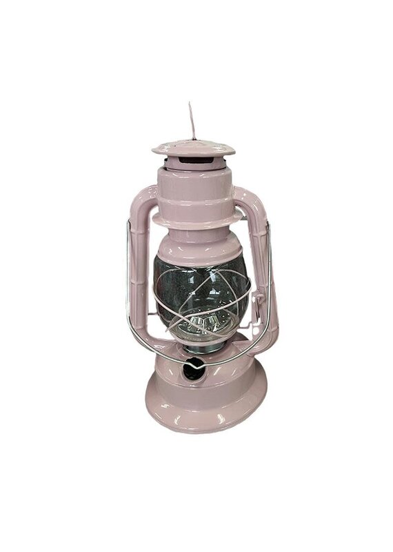 FKI Soft Pink Metal LED Lantern | lg