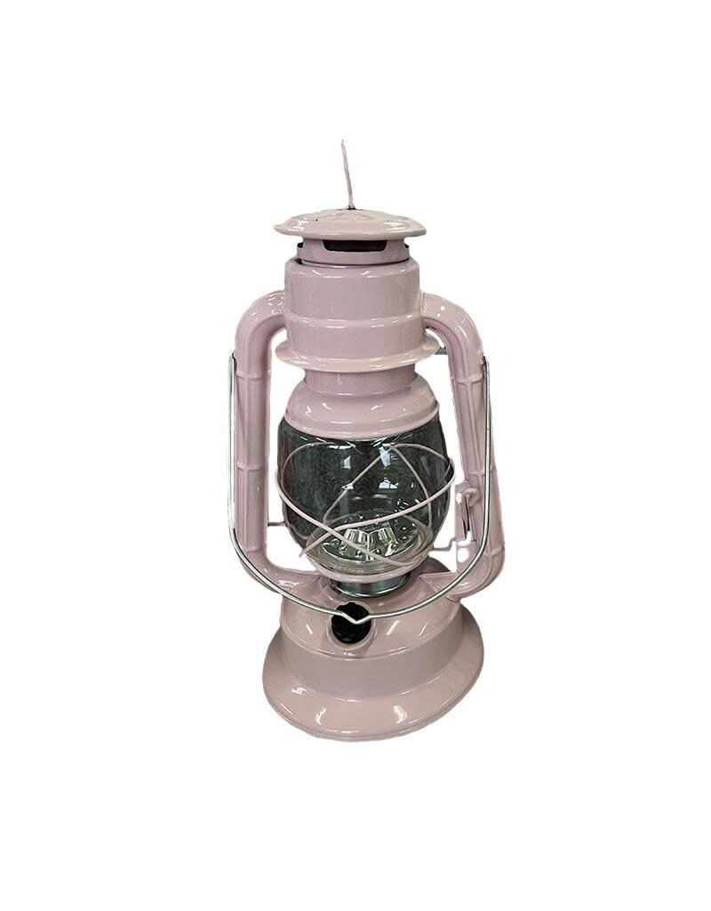 FKI Soft Pink Metal LED Lantern | lg