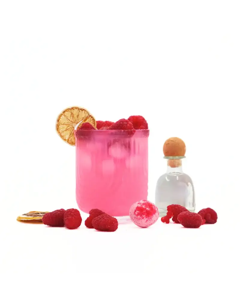 Cocktail Bomb Shop Raspberry Margarita Glitter Cocktail Bomb | Package of 4