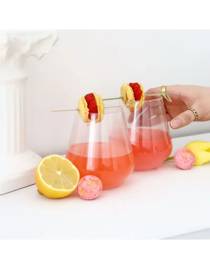Cocktail Bomb Shop Raspberry Margarita Glitter Cocktail Bomb | Package of 4