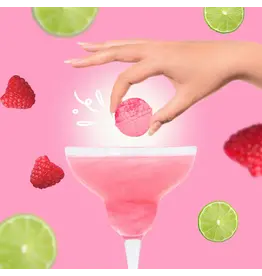 Cocktail Bomb Shop Raspberry Margarita Glitter Cocktail Bomb | Package of 4