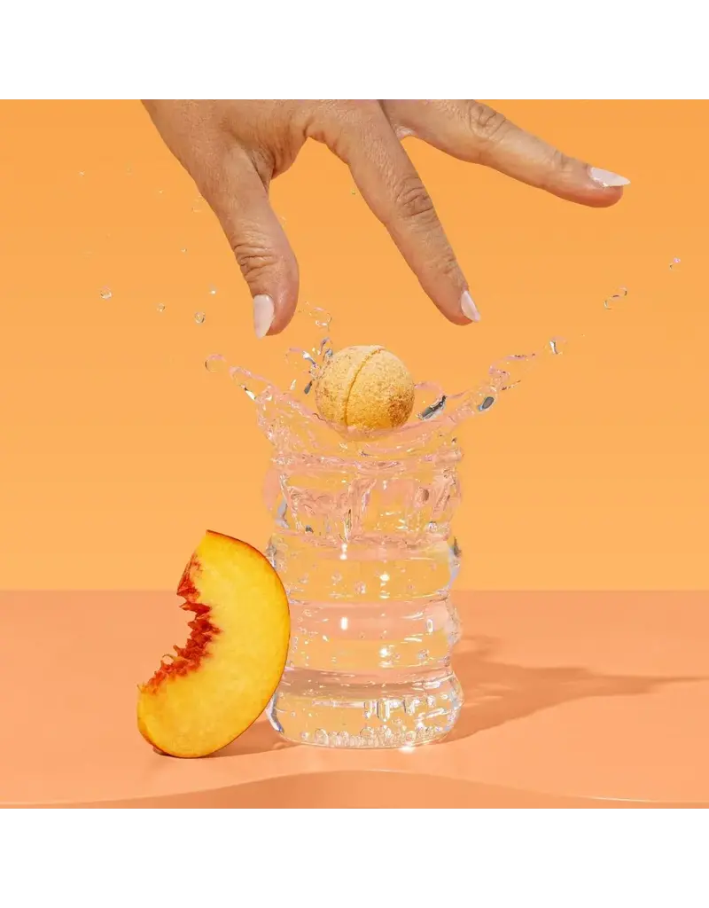 Cocktail Bomb Shop Peach Bellini Glitter Cocktail Bomb | Package of 4