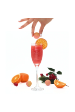 Cocktail Bomb Shop Cranberry Mimosa Glitter Cocktail Bomb | Package of 4