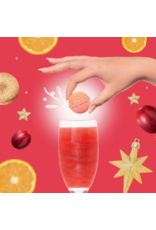 Cocktail Bomb Shop Cranberry Mimosa Glitter Cocktail Bomb | Package of 4