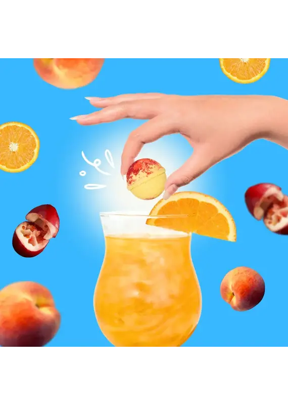 Cocktail Bomb Shop Sex on the Beach Glitter Cocktail Bomb | Package of 4