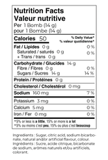 Cocktail Bomb Shop Christmas Coconut Margarita Glitter Cocktail Bomb | Package of 4