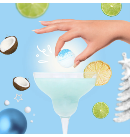 Cocktail Bomb Shop Christmas Coconut Margarita Glitter Cocktail Bomb | Package of 4