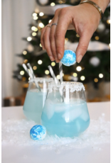 Cocktail Bomb Shop Christmas Coconut Margarita Glitter Cocktail Bomb | Package of 4