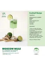 Cocktail Bomb Shop Moscow Mule  Glitter Cocktail Bomb | Package of 4