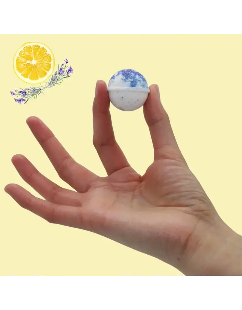 Cocktail Bomb Shop Lavender Lemonade  Glitter Cocktail Bomb | Package of 4