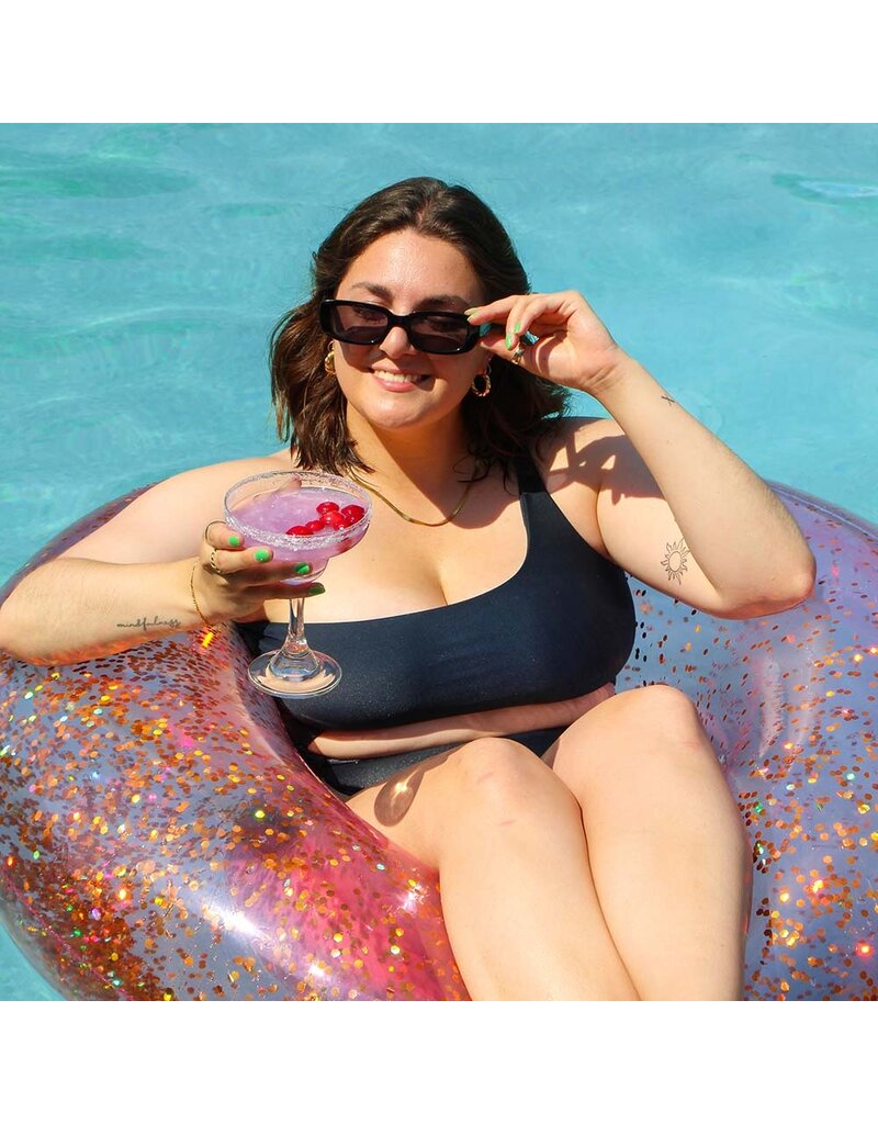 Cocktail Bomb Shop Lavender Lemonade  Glitter Cocktail Bomb | Package of 4