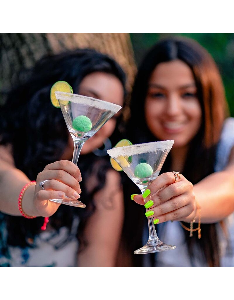 Cocktail Bomb Shop Margarita  Glitter Cocktail Bomb | Package of 4
