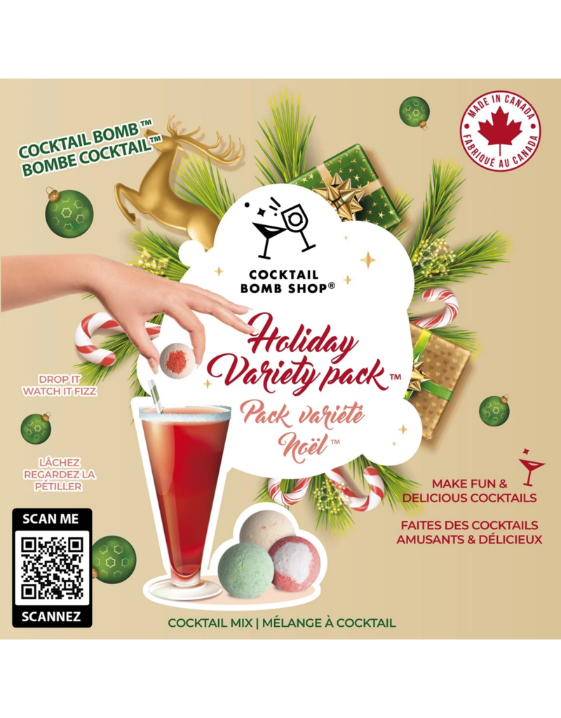 Cocktail Bomb Shop Holiday Variety Cocktail Bomb | Package of 6