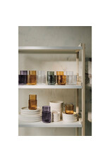 Danica Clear Handblown Bubbled Glass | 17oz Tall Tumbler