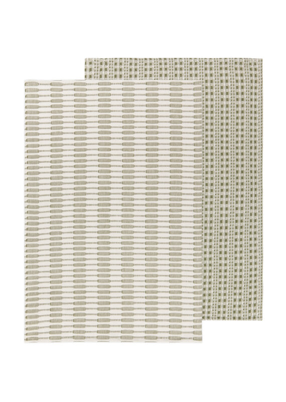 Danica Olive Branch Abode Cotton Dishtowels Set of 2