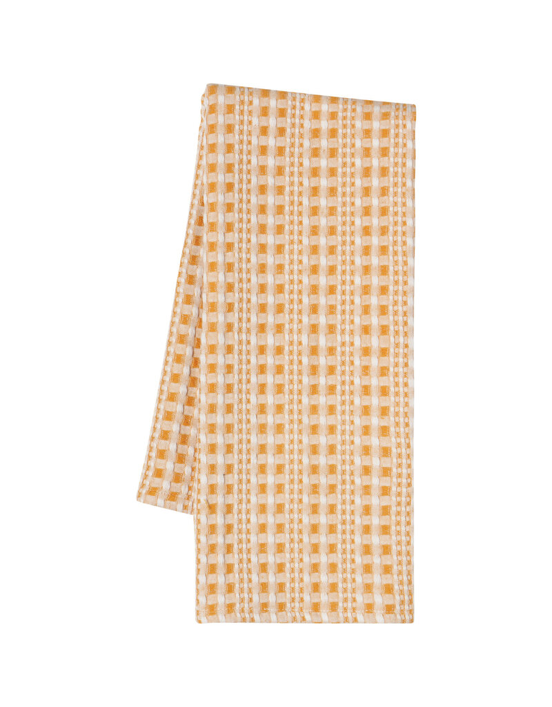 Danica Ochre Abode Cotton Dishtowel Set of 2