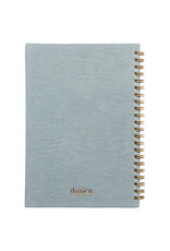 Danica Catbloom Embroidered Notebook