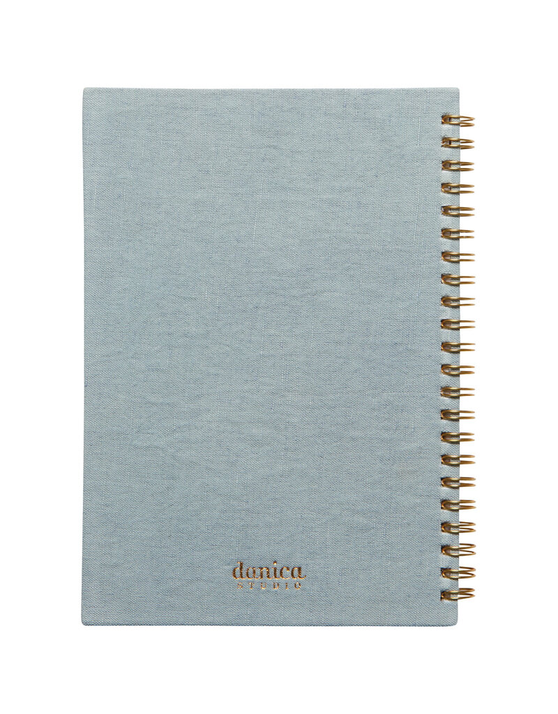 Danica Catbloom Embroidered Notebook