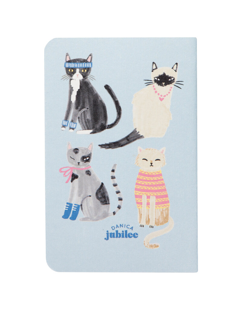 Danica Feline Fine Pocket Notebooks Set of 2