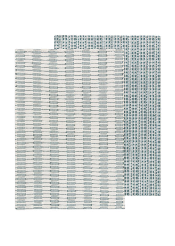 Danica Lagoon Abode Cotton Dishtowel Set of 2