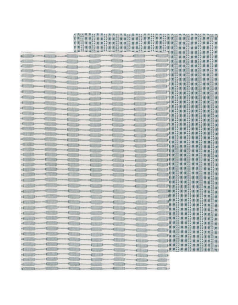 Danica Lagoon Abode Cotton Dishtowel Set of 2