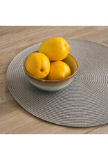 Danica Cobblestone Round Woven Placemat