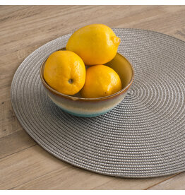 Danica Cobblestone Round Woven Placemat